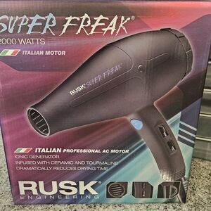 Super Freak hair dryer made by Rusk Professional